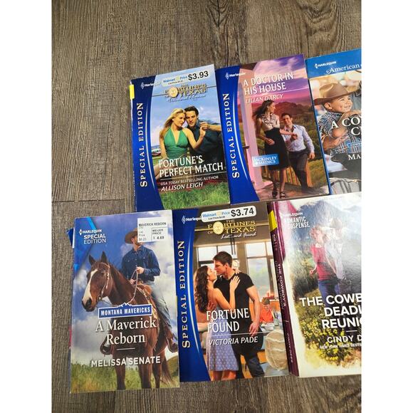 Harlequin Intrigue Special Edition Montana Mavericks Fortunes of Texas Lot of 9 - Picture 2 of 4